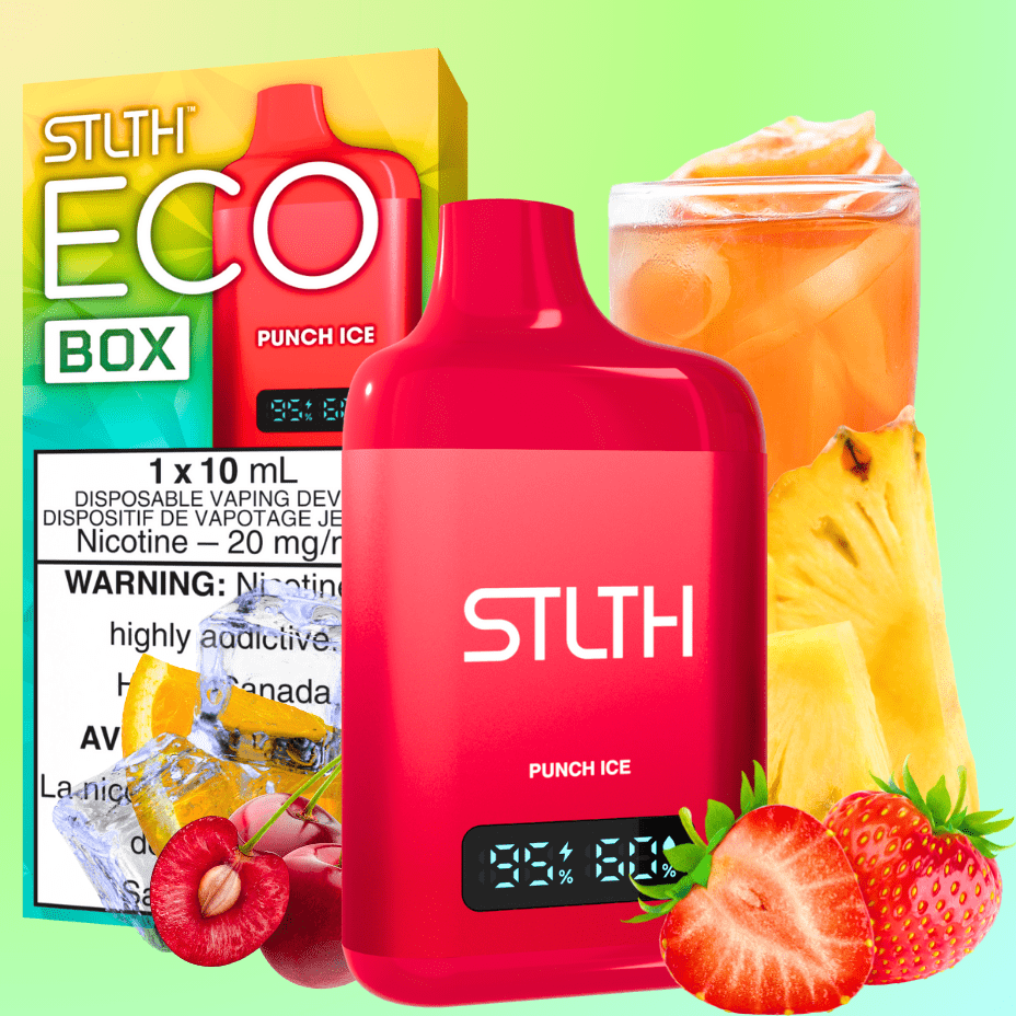STLTH Eco Box Disposable Vape - Punch Ice