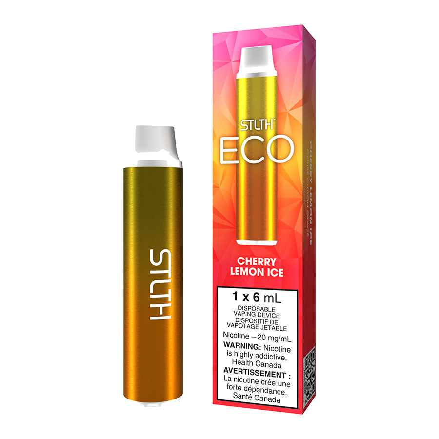 STLTH ECO Disposable Vape Device - Cherry Lemon Ice