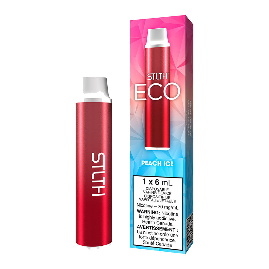 STLTH ECO Disposable Vape Device - Peach Ice