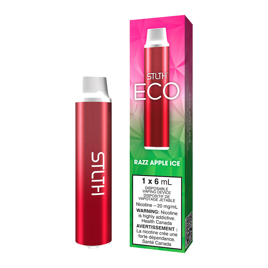 STLTH ECO Disposable Vape Device - Razz Apple Ice