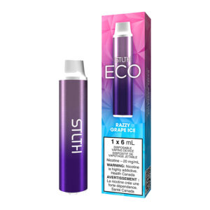 STLTH ECO Disposable Vape Device - Razzy Grape Ice
