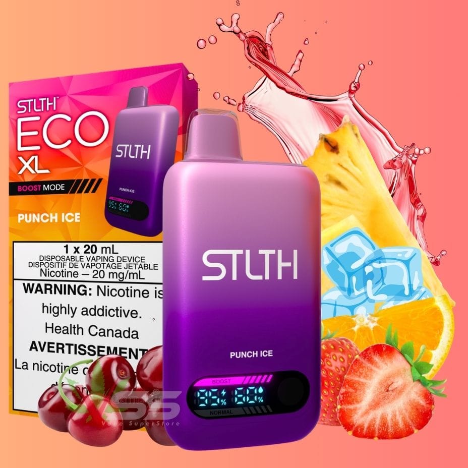 STLTH Eco XL Disposable Vape - Punch Ice
