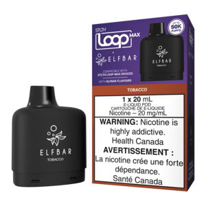STLTH Loop Max X Elf Bar E-Liquid Pod Pack - Tobacco 20ml