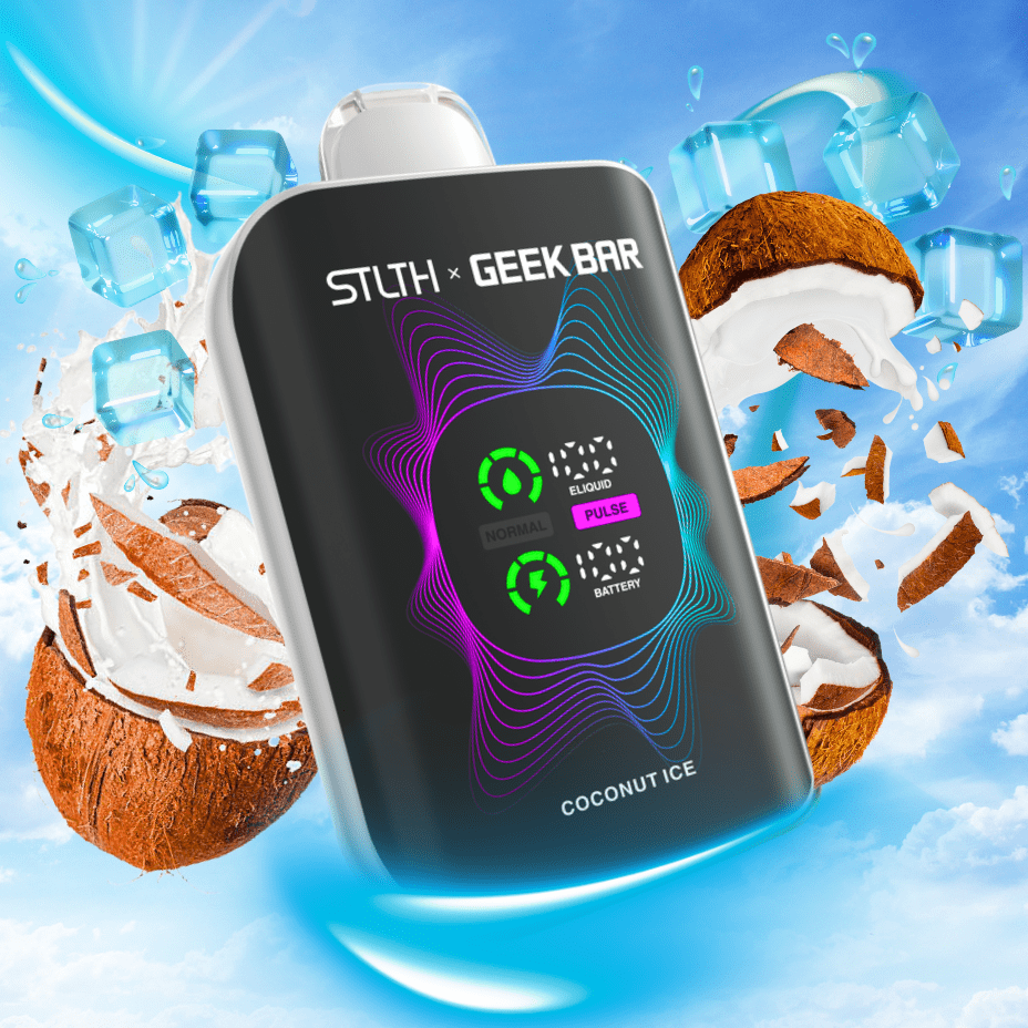 STLTH x Geek Bar 80K Disposable Vape - Coconut Ice - Image 2