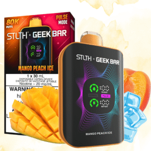 STLTH x Geek Bar 80K Disposable Vape - Mango Peach Ice