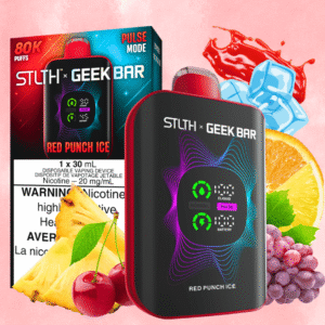 STLTH x Geek Bar 80K Disposable Vape - Red Punch Ice