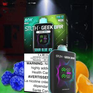 STLTH x Geek Bar 80K Disposable Vape - Sour Blue Ice