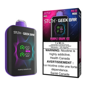STLTH X Geek Bar Disposable Vape Device - Purple Grape Ice