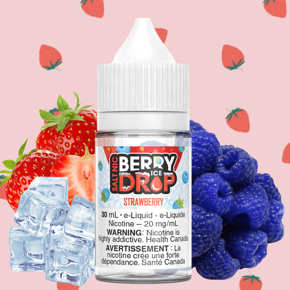 Strawberry Ice Salt by Berry Drop E-Liquid - Image 4