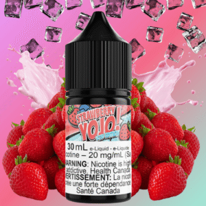 Strawberry Yojo Iced Salt by Maverick E-Liquid