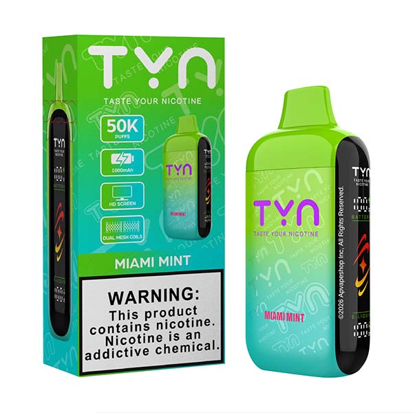 TYN Disposable Vape | 50000 Puffs - Image 17