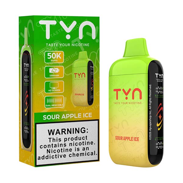 TYN Disposable Vape | 50000 Puffs - Image 14