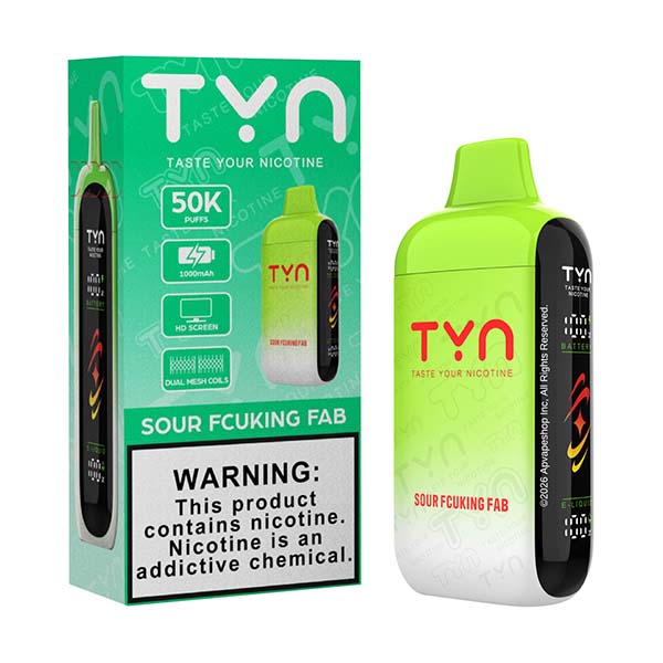 TYN Disposable Vape | 50000 Puffs - Image 12