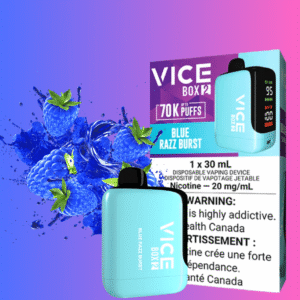 Vice Box 2 70k  Disposable Vape - Blue Razz Burst