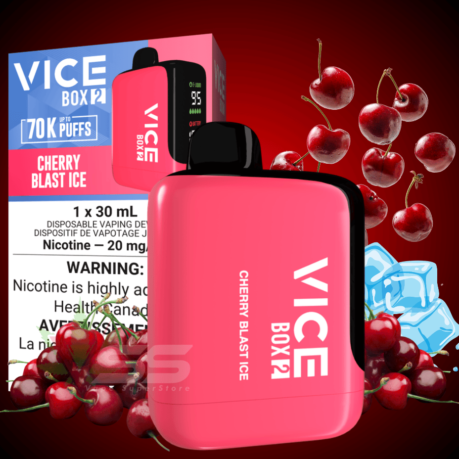 Vice Box 2 70k Disposable Vape - Cherry Blast Ice