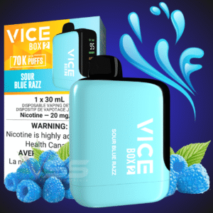 Vice Box 2 70k Disposable Vape - Sour Blue Razz