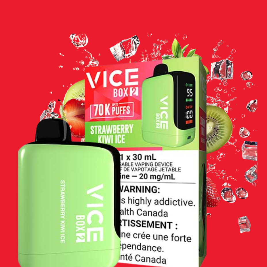 Vice Box 2 70k Disposable Vape - Strawberry Kiwi Ice