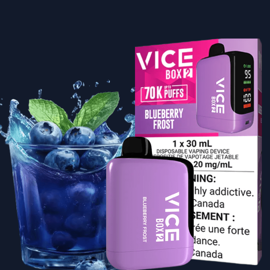 Vice Box 2 70k Disposable Vape - Blueberry Frost