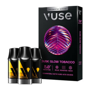 Vuse Prismatic Series – Dusk Glow Tobacco Pods | 3 Pack