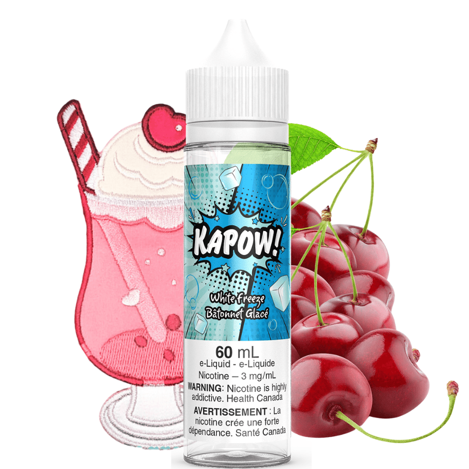 White Freeze by Kapow E-liquid-60ml - Image 2
